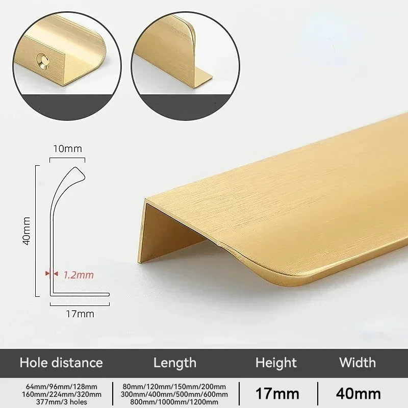 Aluminium Cabinet Handle