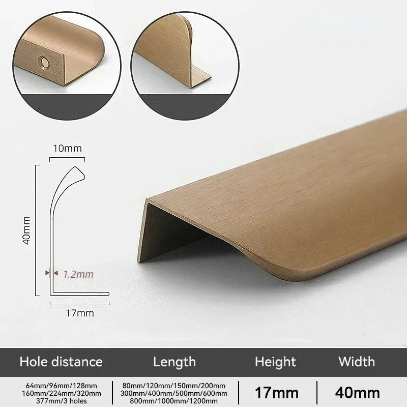 Aluminium Cabinet Handle