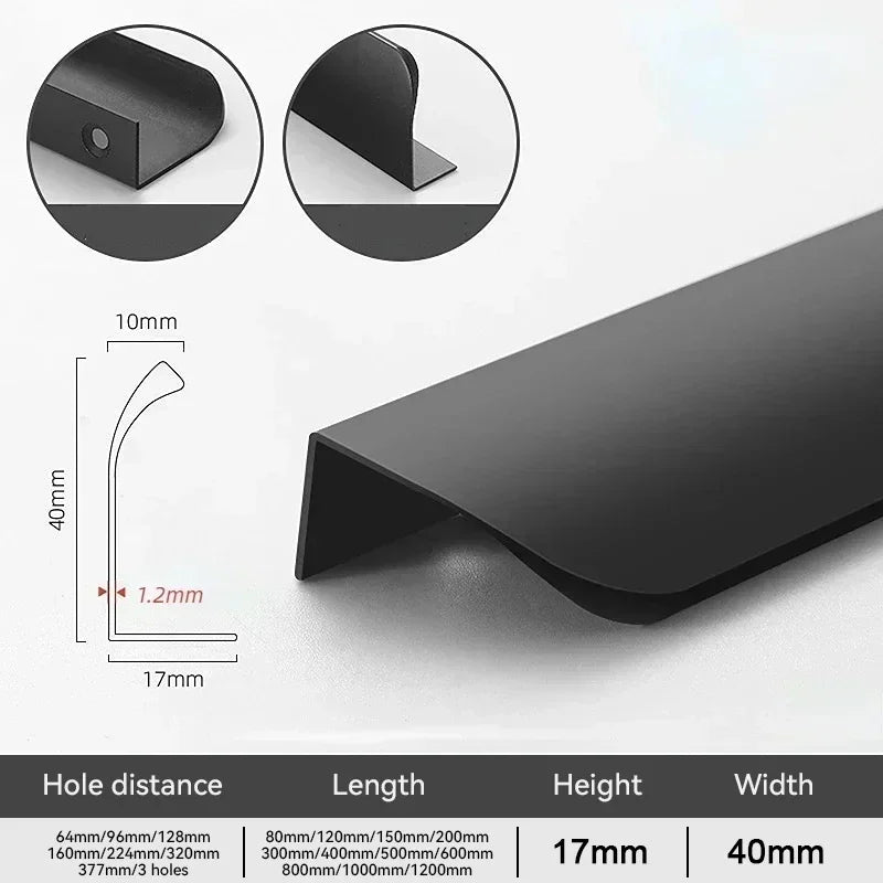 Aluminium Cabinet Handle