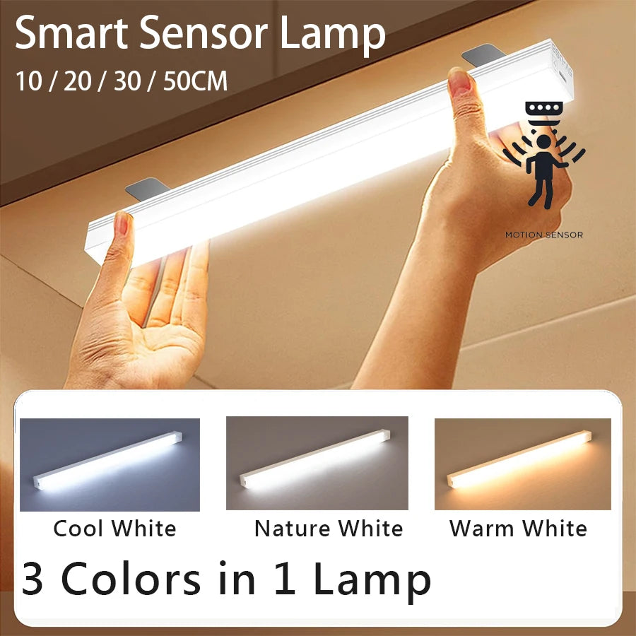 Rechargeable Motion Sensing Bar Light