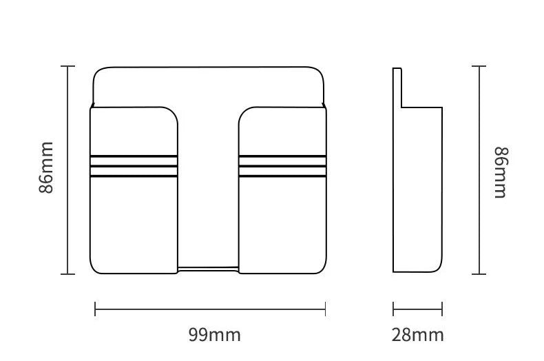 Wall Mounted Organizer Box